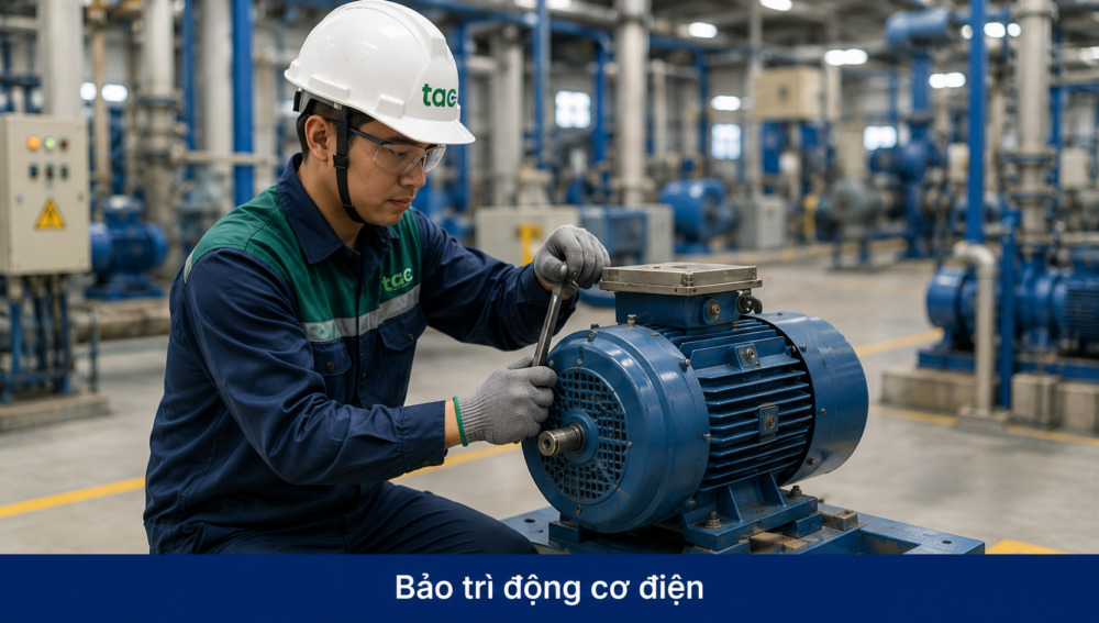 Dịch vụ bảo trì nhà máy Quảng Ngãi Bảo trì động cơ điện công nghiệp