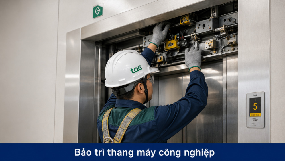 Dịch vụ bảo trì nhà máy Quảng Ngãi Bảo trì thang máy
